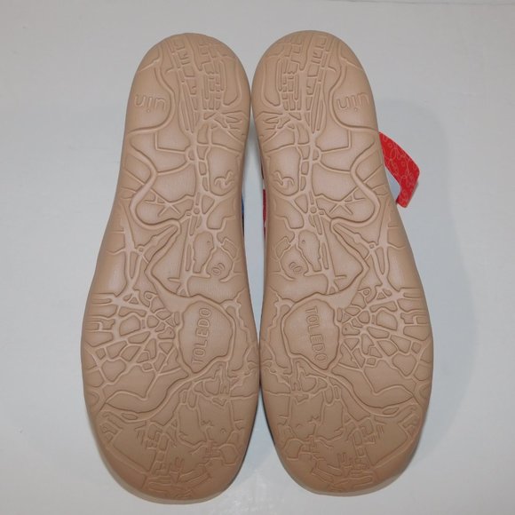 UNI Footwear Womens 10.5 Jazz Carnival Toledo Colorful Slip on Shoes NEW w TAG - Picture 8 of 8